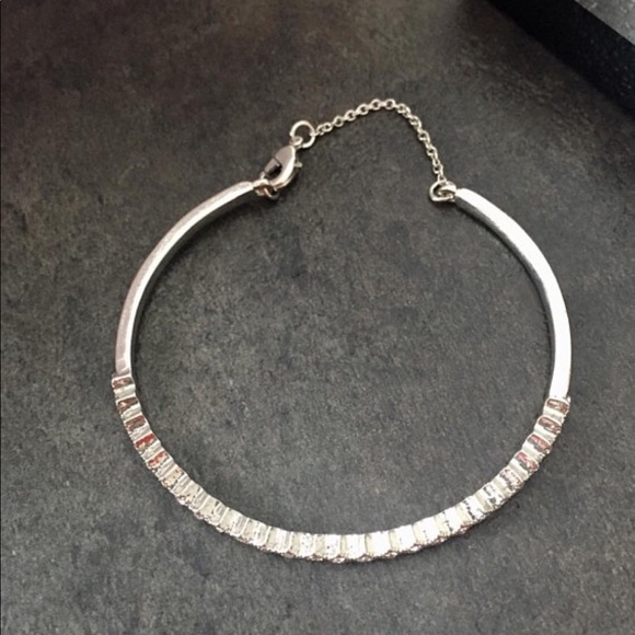 ✨Silver Cuff Bracelet, Cz Bracelet✨ - Picture 3 of 3